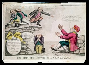 A Convenção de Hartford, ou "Leap no leap", fevereiro de 1815
