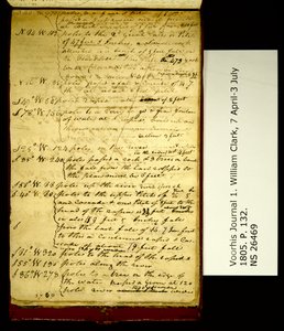 S. 40 W. 970 pólos para uma queda e passo. . . . de William Clark
