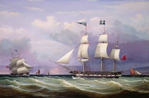 Navio Helen de 330 Toneladas de Registo Construído na Greenock em 1819