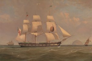 O Navio de Pacote Black Ball Line Ship 
