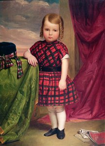 Rapariga escocesa de William Cogswell