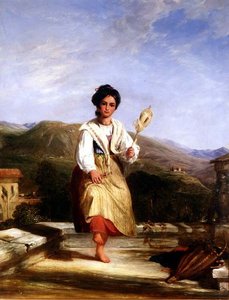 Uma menina de Sorrento de William Collins