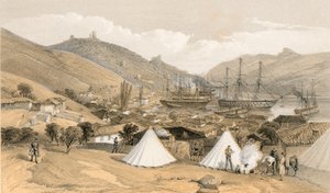 Balaclava, olhando para o mar de William Crimea Simpson