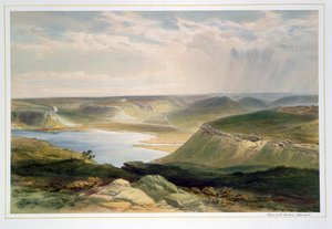 Chefe do Porto, Sebastopol, prato de "O assento da guerra no Oriente", publicado pela Colnaghi and Co., 1856