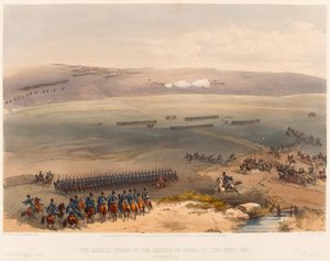  O caso de cavalaria das alturas de Bulganak - a primeira arma. 19 de setembro de 1854 , 1855 de William Crimea Simpson