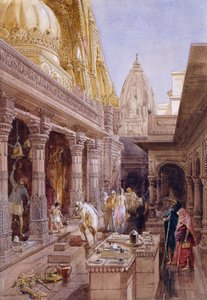 O Templo Dourado, Benares, 1862