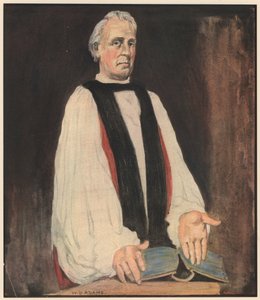 O Bispo, "Deixa a tua luz brilhar tanto" (cor litho) de William Dacres Adams