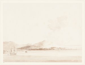Uma vista na Índia de William Daniell