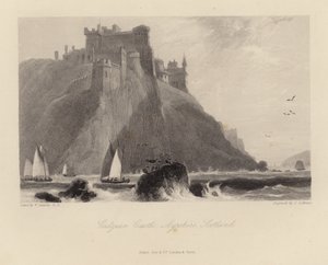 Castelo de Culzean em Ayrshire na Escócia de William Daniell