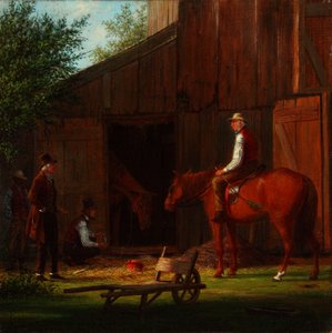O Cavalo Doente 1869 (Óleo sobre tela)