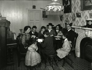 Comitê Evangelista, Estudo Bíblico na casa da Sra. Vitello, 359 E. 49th Street, ensinado pela Srta. Jones. 30 de março de 1916 de William Davis Hassler