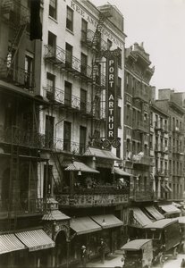 Restaurante Port Arthur, 7 Mott Street, Nova York, 1919 de William Davis Hassler