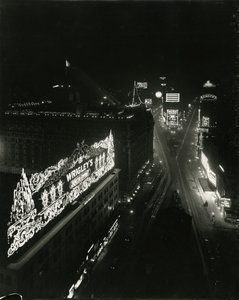 Times Square, do 16º andar do edifício Times, 1917 de William Davis Hassler