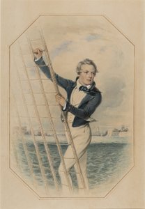 Arthur William Acland Hood, de 16 de maio de 1840 (wc, guache e goma arábica no papel)