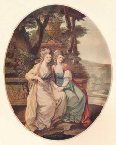 A Duquesa de Devonshire e Lady Duncannon, 1782