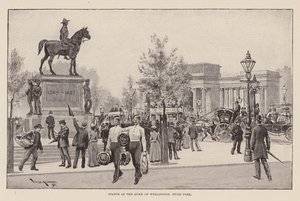 Estátua do Duque de Wellington, Hyde Park (gravura)
