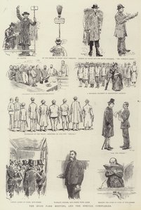 O Hyde Park Meeting e os Special Constables de William Douglas Almond