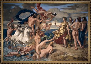 Neptuno renunciando ao Império dos Mares à Britânia, 1847.  