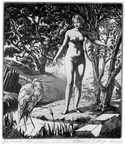 "The Brook", 1930. de William EC Morgan