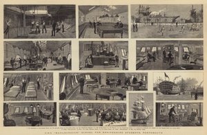 HMS Marlborough School para estudantes de engenharia, Portsmouth de William Edward Atkins