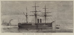Nossa Marinha Ironclad, HMS Superb de William Edward Atkins