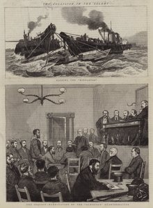 A colisão no Solent de William Edward Atkins