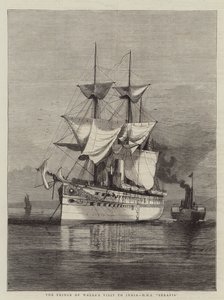 Visita do Príncipe de Gales à Índia, HMS Serapis