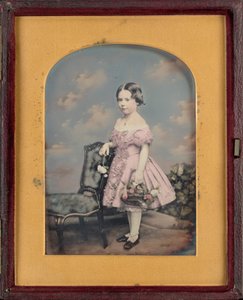 Retrato de uma rapariga,c. 1852 (foto)