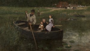 A balsa, 1887 de William Edward Stott