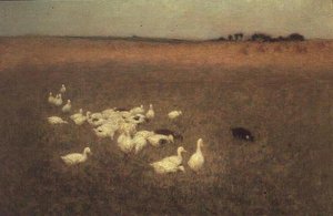 Os Gleaners de William Edward Stott