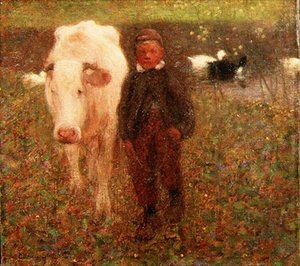 A Vaca Branca de William Edward Stott