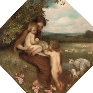 Duas mães de William Edward Stott