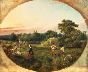 Ceifa no campo de Matthew, Handsworth, 1859
