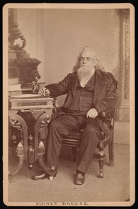 Retrato de Sidney Breese 1800-1878, Antes de 1878. de William Emory Bowman