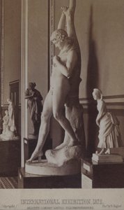 Estátuas em exposição na Exposição Internacional, Londres de William England