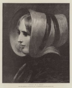 Estudo de uma cabeça de William Etty