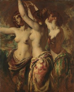 As três graças. de William Etty