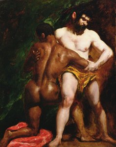 Os lutadores de William Etty