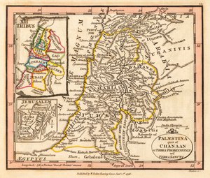 Palestina. Mapa
