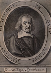 Thomas Hobbes, filósofo inglês, c1668 1894