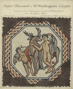 Pavimento de mosaico no Sr. Worthington&39;s Leicester de William Fowler