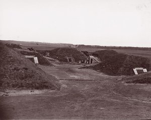 Forte Darling, James River, 1865. de William Frank Browne.