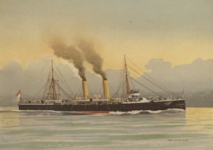 HMS Latona, um cruzador de 2ª classe