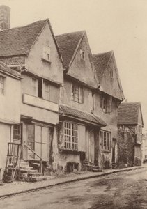 Em Midhurst, West Sussex (fotografia a preto e branco) de William Galsworthy Davie