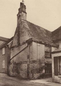 Em Minster, Kent (fotografia a preto e branco) de William Galsworthy Davie