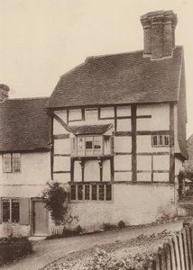 Em Petworth, Sussex (fotografia a preto e branco) de William Galsworthy Davie