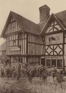 Em Sedlescombe, Sussex (fotografia a preto e branco) de William Galsworthy Davie