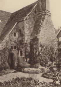 Em Tillington, perto de Petworth, West Sussex (fotografia a preto e branco) de William Galsworthy Davie