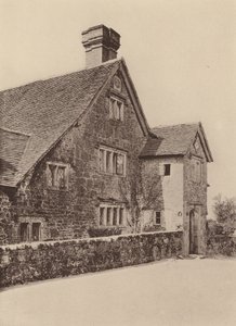 Em Tillington, perto de Petworth, West Sussex (fotografia a preto e branco) de William Galsworthy Davie