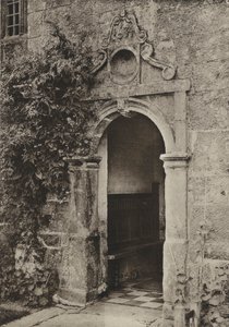 Porta, "Batemans", Burwash, Sussex (foto a p/b)